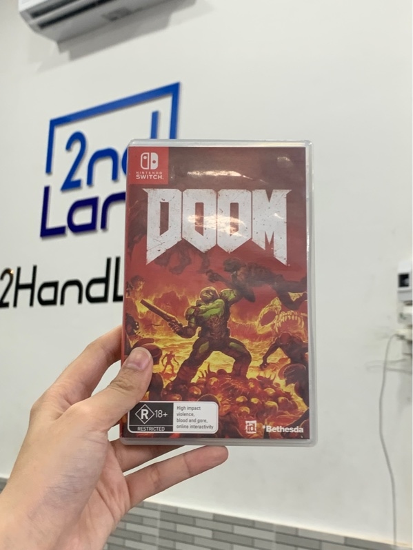 Thẻ game Nintendo switch - Doom - Box