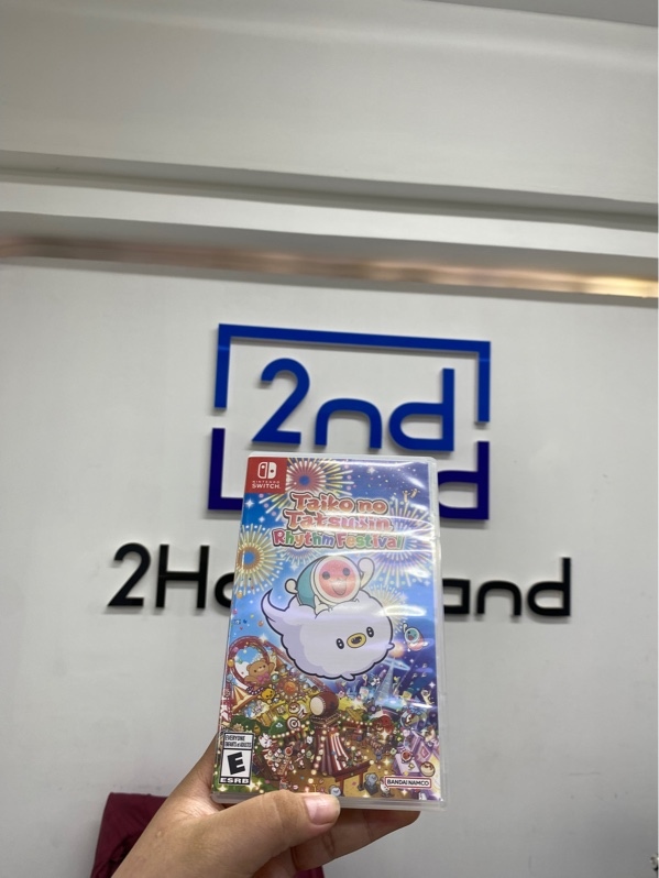 Thẻ game Nintendo switch Taiko No Tatsujin Rythm Festival - Kèm Box