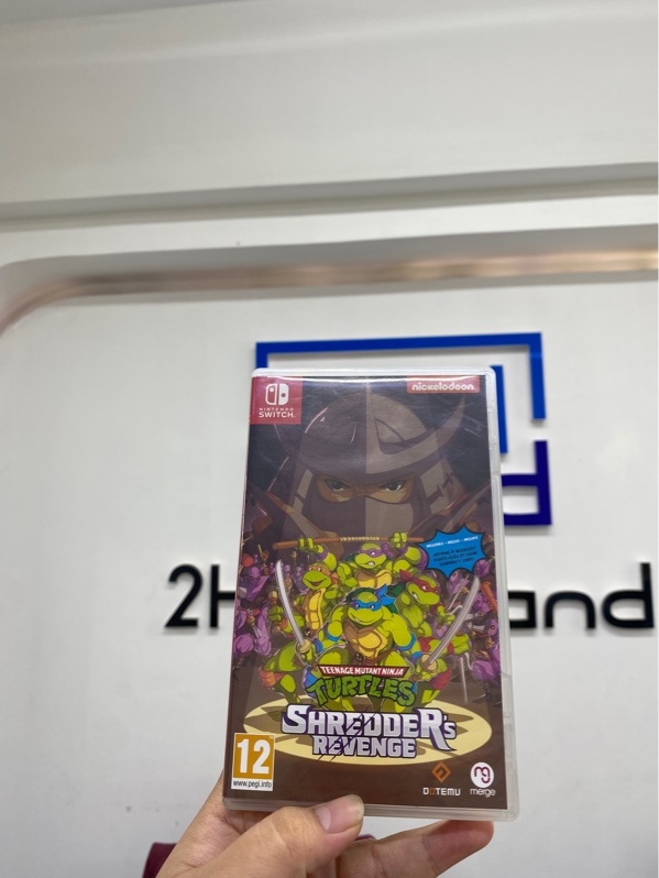 Thẻ game Nintendo switch teenage mutant ninja turtles shredder's revenge - Ngoại hình 98% - Kèm Box