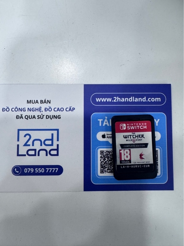 Thẻ game Nintendo Switch The Witcher 3 Wild Hunt - Body