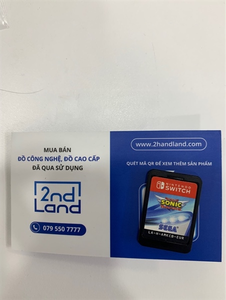 Thẻ game Nintendo - Team Sonic Racing - Body