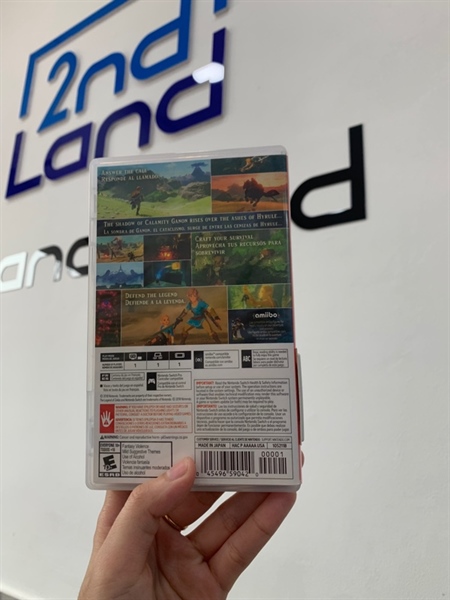 Thẻ game Nintendo - The legend of zelda breath of the wild - Box 2