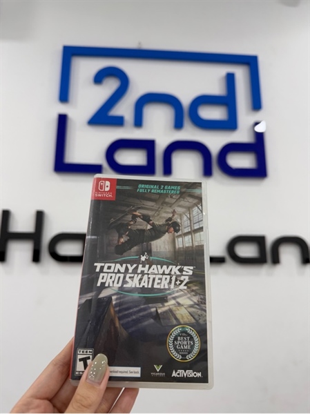 Thẻ game Nintendo - Tony Hawk's Pro Skater 1+2 - Box