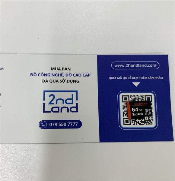 Thẻ nhớ Micro SDXC SanDisk ImageMate - 64GB A1 - Màu đen - Ngoại hình: 98% - Body