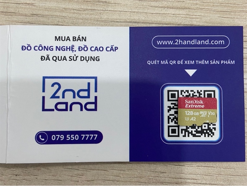 Thẻ nhớ Sandisk Extreme 128GB - Body