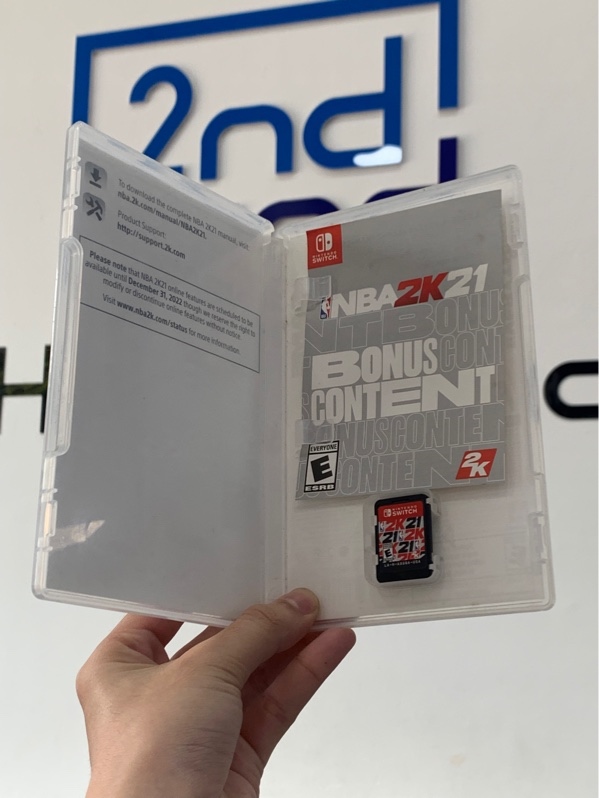Thẻ Nintendo NBA 2K21 - Box