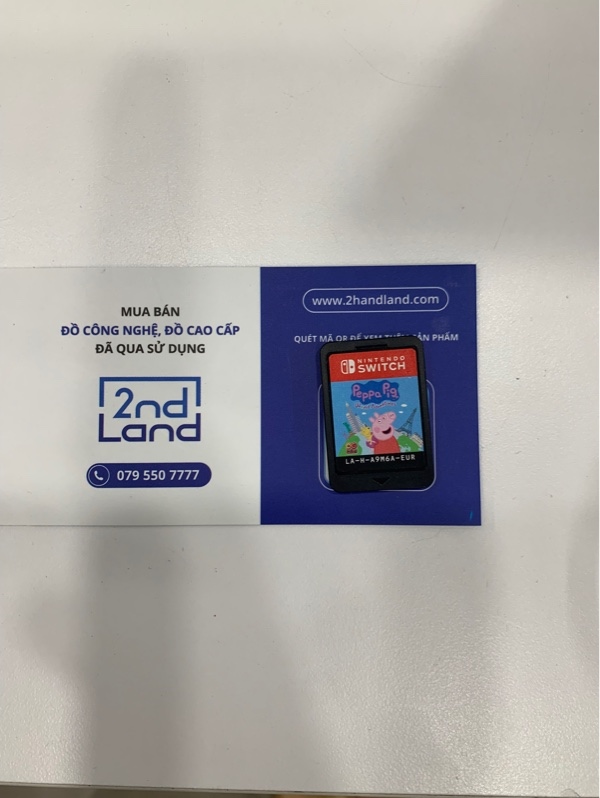 Thẻ Nintendo - Peppa Pig World Adventure - Body