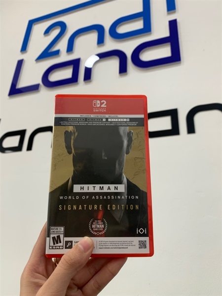 Thẻ Nintendo Switch 2 - Hitman world of assassination - Box