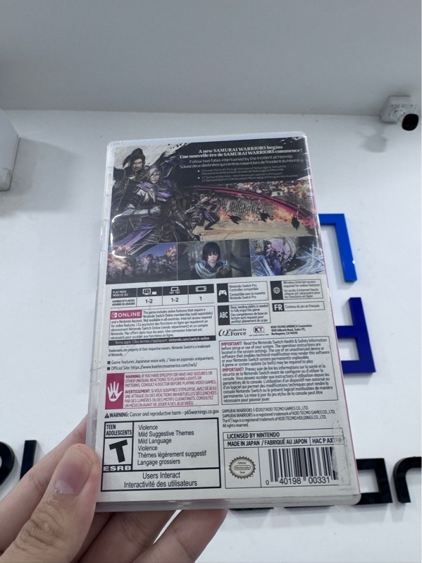 Thẻ Nintendo Switch Samurai Warriors 5 - Newseal