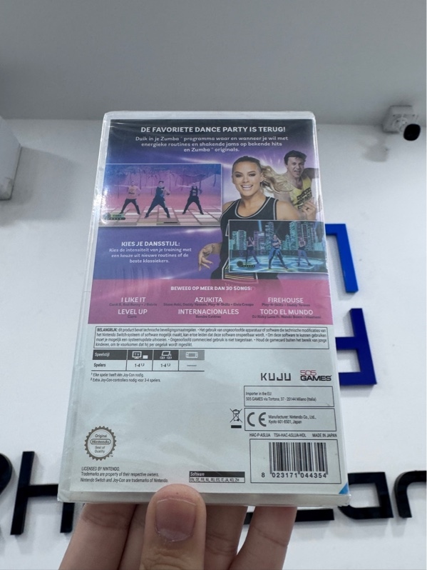 Thẻ Nintendo Switch Zumba Burn It Up - Newseal