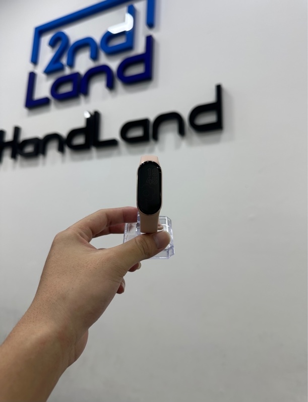 Thiết bị đeo tay Xiaomi Smart Band 9 - Màu hồng - Ngoại hình 98% - Box + Dây sạc