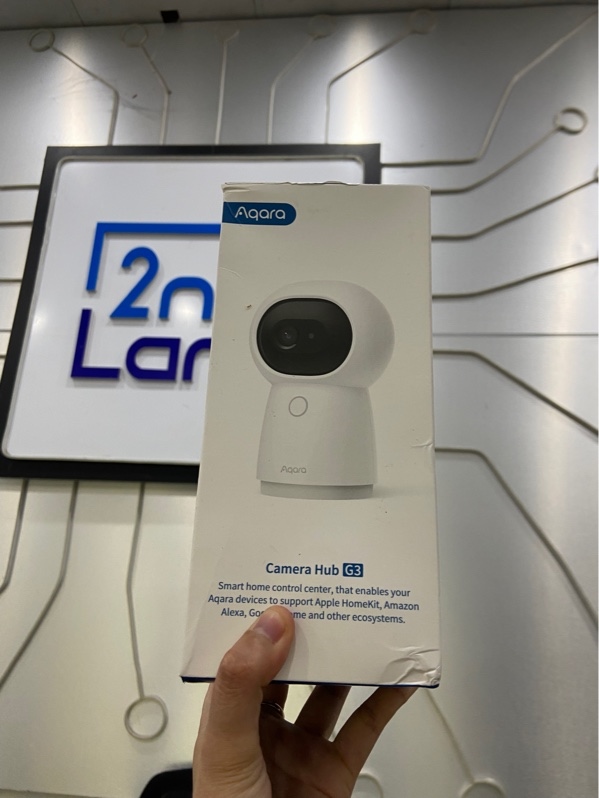Thiết bị nhà thông minh AQARA camera Hub G3 - Màu trắng - Newseal
