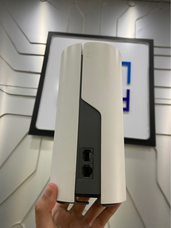 Thiết Bị Phát Wifi Mesh TP-Link Deco E4R - 2 Cổng Ethernet LAN/WAN 867 Mbps băng tầng 5GHz - Màu trắng - Ngoại hình: 97% - Ố vàng - Kèm nguồn