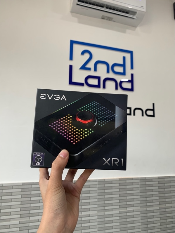 Thiết bị thu hình EVGA XR1 Capture Device - Màu đen - Newseal