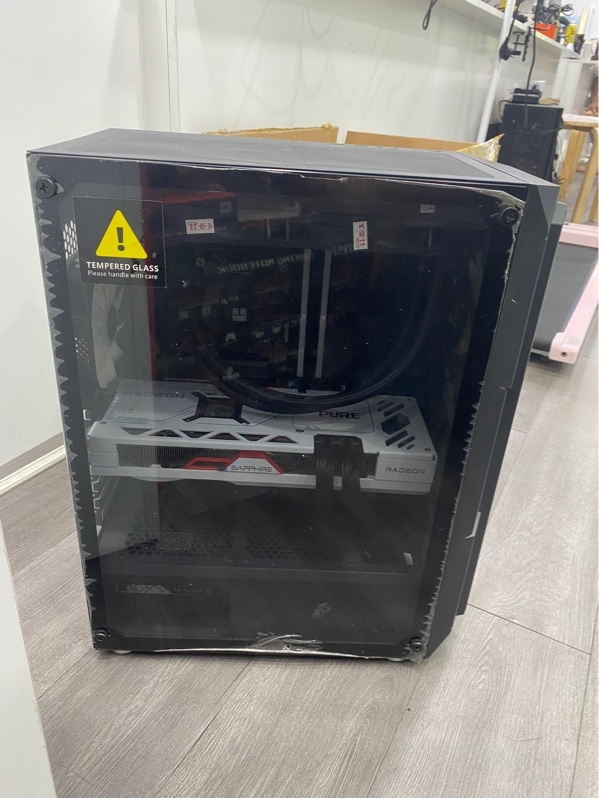 Thùng PC 1STPLAYER FIREBASE XF-Main Asus TUF B660-Plus Nguồn ThermalLight 1000WT-tản nhiệt nước themal light aqua elite 240-12th Gen i5-12400F-ram 2x16 CorsairVengeance-card Sapphire PURE AMD RX 7900GRE-SSD 1Tb-Màu đen-Ngoại hình 98%-Kèm Box , dây nguồn