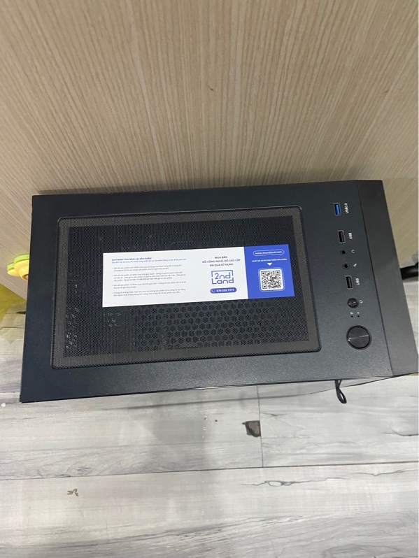 Thùng PC: Case Jetek - Chip intel Core i5 12400F - Main MSI H610M - E DDR4 - 2 thanh ram 8GB DDR4 ( tổng 16GB ) - 2 ổ cứng 250GB , 500GB HDD - RTX 2060 6GB - Nguồn 650w - Màu đen - Ngoại hình: 98% - Body