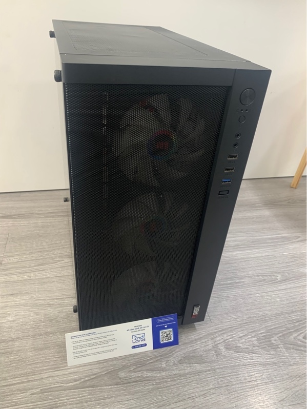 Thùng pc Case magic - i3-12100f - GTX1060 6gb - Ram kingspec 16gb ddr4 - SSD patriot p210 256gb. - Tản khí leopard a2000 plus - Nguồn jetekd st 550-550w - Màu đen - Ngoại hình: 97% - Kèm nguồn