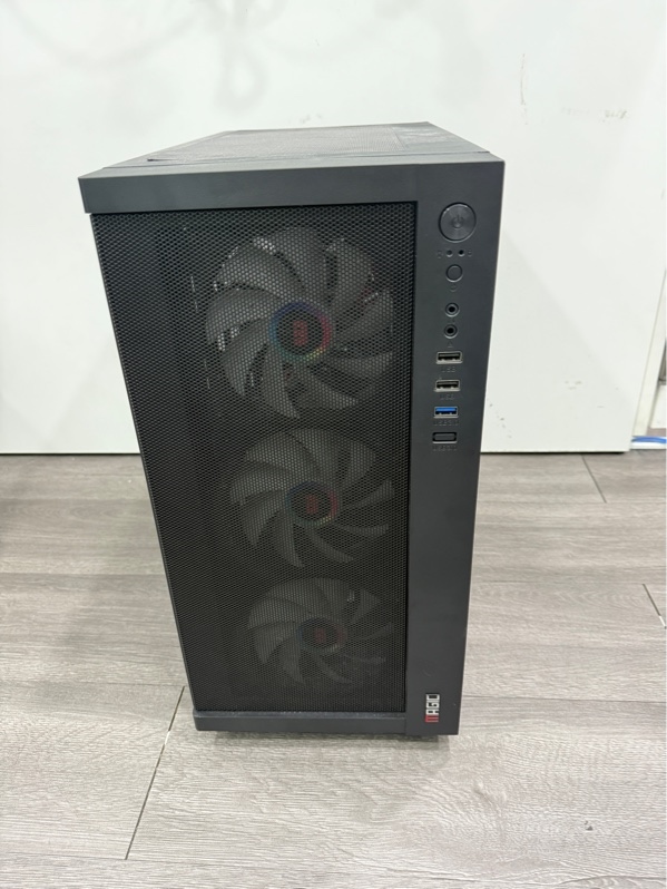 Thùng PC case Magic -Main T-wolf H610 có wifi-Bluetooth - i3 12100F - Card NVIDIA GTX 1060 6GB - chạy furmark 83°C - Ram KingSpec 16GB 1 thanh DDR4 - SSD Patriot p210 256gb - Tản khí Leopard A2000 plus - Nguồn Jetekd ST550-550W - Ngoại hình 97% -Kèm nguồn