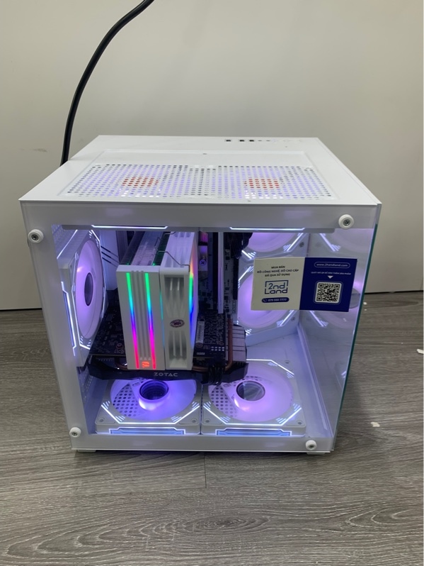 Thùng PC - Cpu AMD Ryzen 5 5500 - Ram kllisre 16gb - Ddr4 3200 - Card zotec gtx 1060 3GB - Mainboad jginyue B450M pro argb - Box, kèm nguồn