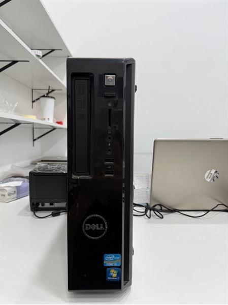 Thùng PC Dell Vostro 260S - Chip pentium CPU G860 - Mani Dell 0GDG8YA00 - Ram 8/128GB SSD - Ngoại hình 96% - Hỏng 2/6 cổng USB - Cổng HDMI hư , dùng cổng VGA - Kèm nguồn + VGA