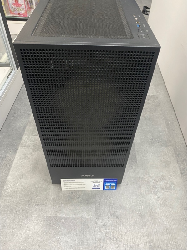 Thùng PC Gamdias Talos E3 Mesh Elite-I5-12400F -RTX3060 -SSD MSI M450: 500GB sức khỏe 97% tốt - Ram Corsair 16GB 3200mhz - Râu Wifi 6-Tản nhiện nước Aio Le720 - Nguồn MSI A650BN-Mainboard Asus Tuf B760M-PLUS WIFID4 -Fan Case Gamdiass(3 Fan)- Kèm Nguồn