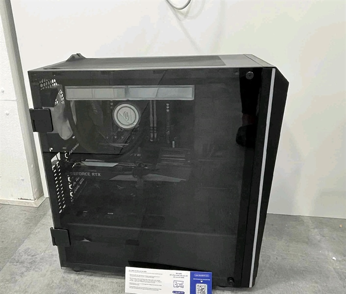 Thùng PC Main Aorus B550 Elite - Ryzen 9 - 5900X - Card Gigabyte RTX 3060 12GB - 2 thanh Ram Hyperx 16GB DDR4 - 512GB SSD - Nguồn MSI A850GF 850W - Tản nhiệt nước mute cooler - Vỏ Gambias - Màu đen - Ngoại hình 97% - Kèm dây nguồn