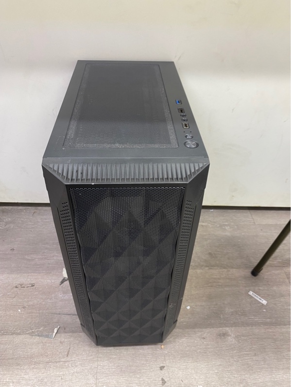 Thùng PC - Main Asrock B450M-HDV R4.0/ Ryzen 5 5600/ Amd Radeon RX 6600LE 8gb/ 1 thanh ram Samsung 16gb ddr4 bus 3200hz/ 512gb ssd/ nguồn 650w - Jetek Elite 650 Plus - Màu đen - Ngoại hình 97.5% - Kèm box, dây nguồn