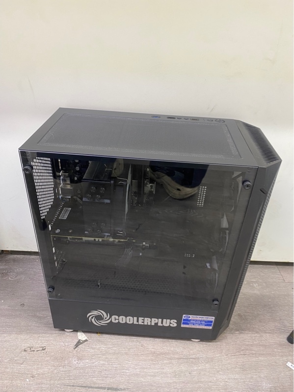 Thùng PC - Main Asrock B450M-HDV R4.0/ Ryzen 5 5600/ Amd Radeon RX 6600LE 8gb/ 1 thanh ram Samsung 16gb ddr4 bus 3200hz/ 512gb ssd/ nguồn 650w - Jetek Elite 650 Plus - Màu đen - Ngoại hình 97.5% - Kèm box, dây nguồn