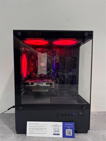 Thùng PC Main Asus H110M - i3 9100F/Card GTX Nvidia Gefore GTX 750 1GB - 8 Ram PC Kllisre/224 GB SSD sata - Nguồn 500W - Ngoại hình 98.5% - Kèm dây nguồn + HDMI + Receiver wifi