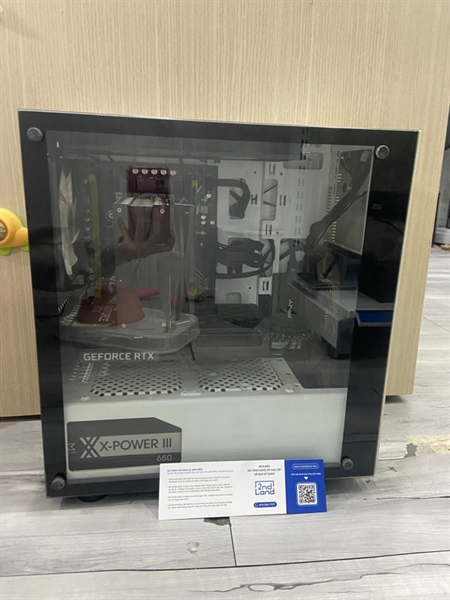 Thùng PC : Main Huananzhi X79m Pro - Inter Xeon E5 2689 - Ram 16 DDR3 - 250 SSD - RTX 3060 12GB DDR6 - Nguồn X Power 3 650 - Màu trắng - Ngoại hình: 98% - Kèm Box + nguồn