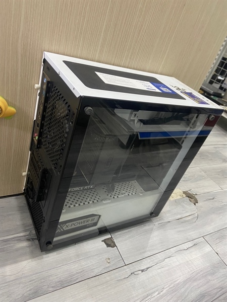 Thùng PC : Main Huananzhi X79m Pro - Inter Xeon E5 2689 - Ram 16 DDR3 - 250 SSD - RTX 3060 12GB DDR6 - Nguồn X Power 3 650 - Màu trắng - Ngoại hình: 98% - Kèm Box + nguồn 2