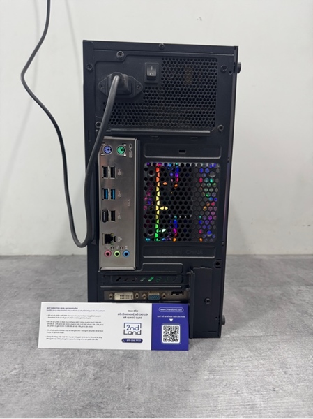 Thùng PC Main Huananzhi X99-QD3-intel Xeon CPU E5-2676 v3 2.4Hz-Card Nvidia Geforce GTX 650 1GB-1Ram Noname 16GB DDR3-SSD VSP 120G QVE 120GB (ổn)-HDD WD2500KS-00MJBO 250 (LỖI)-Nguồn Antec VP300PC 300W-Vỏ VSP- 1 Cổng usb hỏng,quạt rơ-Kèm nguồn 1
