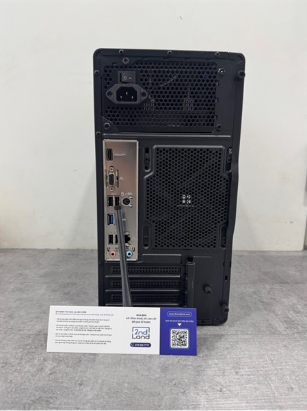 Thùng PC Main MSI Pro H610M-E DDR4 (Ms-7D48) - CPU Intel Core - i5 12400 1 Ram TeamGroup - 8GB DDR4 SSD WD Green SN350 500GB (99%) - Nguồn MIK S-Power 500 - Vỏ case Phong Vũ - Còn bảo hành Phong Vũ đến tháng 10/2027- Kèm nguồn + Adapter wifi TP-Link AC600 1