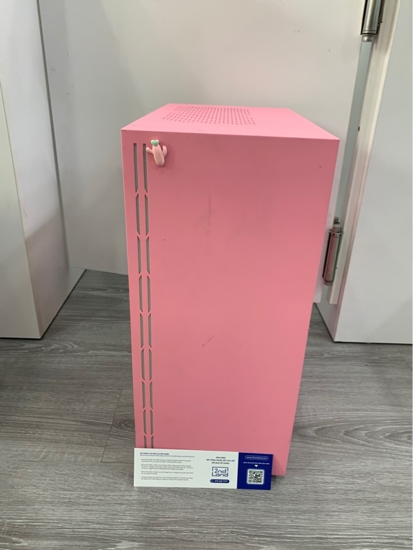 Thùng PC - Mainboard Asustek Prime B560M-K - i5-10400F - Ram 16GB ddr4, 1TB HDD/256 SSD - RTX 2060 super 8GB - Nguồn aerocool vx plus 500w - Màu hồng - Ngoại hình: 97% - Thiếu nắp case - Kèm nguồn