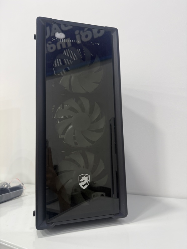 Thùng PC Vitra - main VSPTech VP-H81-Plus, card 2GB DDR5, nguồn Centaur CT yellow 500W - i5-4590/RX550/550 Series 8/128GB ram DDR3 - Màu đen - Ngoại hình 98% - 1 ốc bắt card rỉ - Kèm nguồn