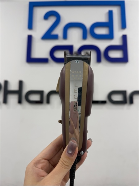 Tông đơ cắt tóc Wahl legend - Màu nâu - Ngoại hình 98% - Kèm Box , 6 cử tăng chỉnh , 1 lược , 1 bộ dụng cụ vệ sinh 1