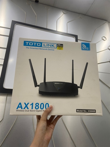 Toto Link 4X1800 - Màu đen - Ngoại hình: 98% - FullBox 2