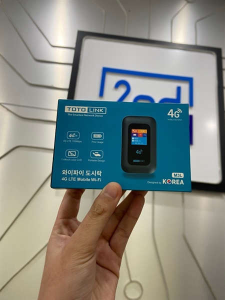 ToToLink M3L Wifi 6 - Màu đen - Ngoại hình: 98% - FullBox