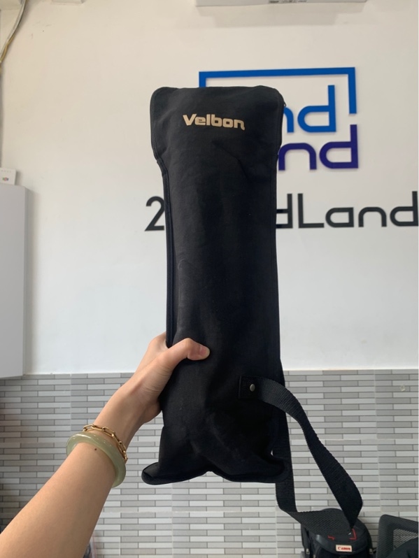 Tripod máy ảnh velbon CX200 - Màu xám - Ngoại hình: 97% - Kèm túi