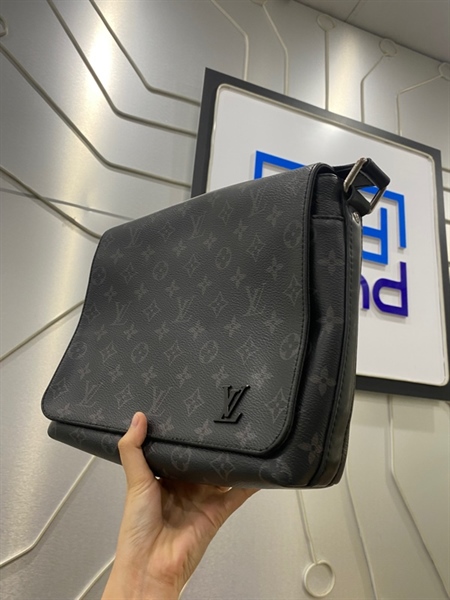 Túi Louis Vuitton M46255 District PM Messerger Bag - Màu đen - Ngoại hình: 97% - Body 1