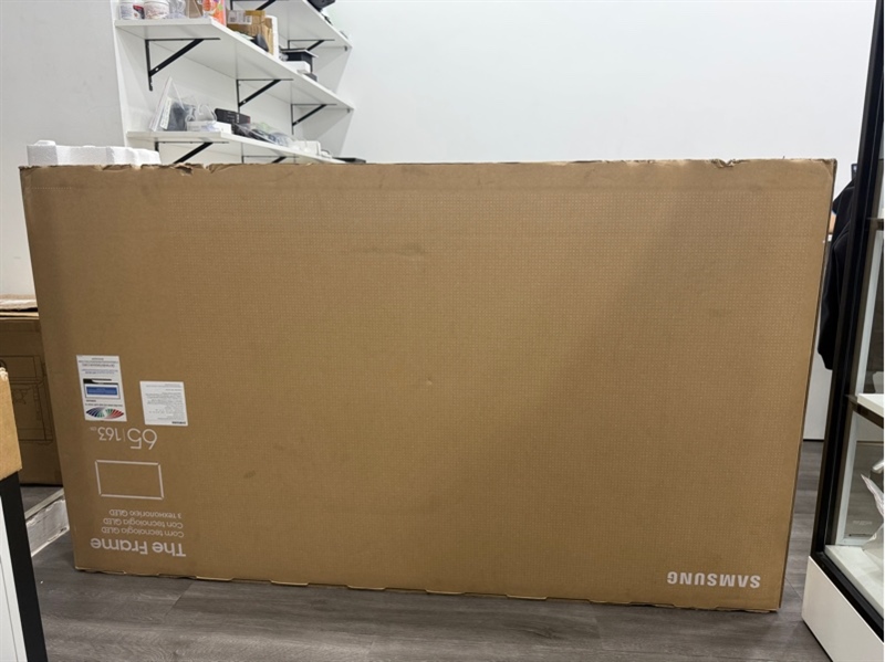 TV Khung tranh The Frame Samsung QA65/S03DAK - 4K - 65 inch - Màu vàng đen - Ngoại hình 98% - Còn bảo hành đến 02/2027 - FullBox , nguồn , remote