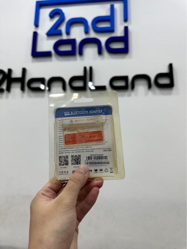 USB Bluetooth V4.0 Adapter ORICO BTA-403 - Màu đen - Ngoại hình 97% - Kèm box