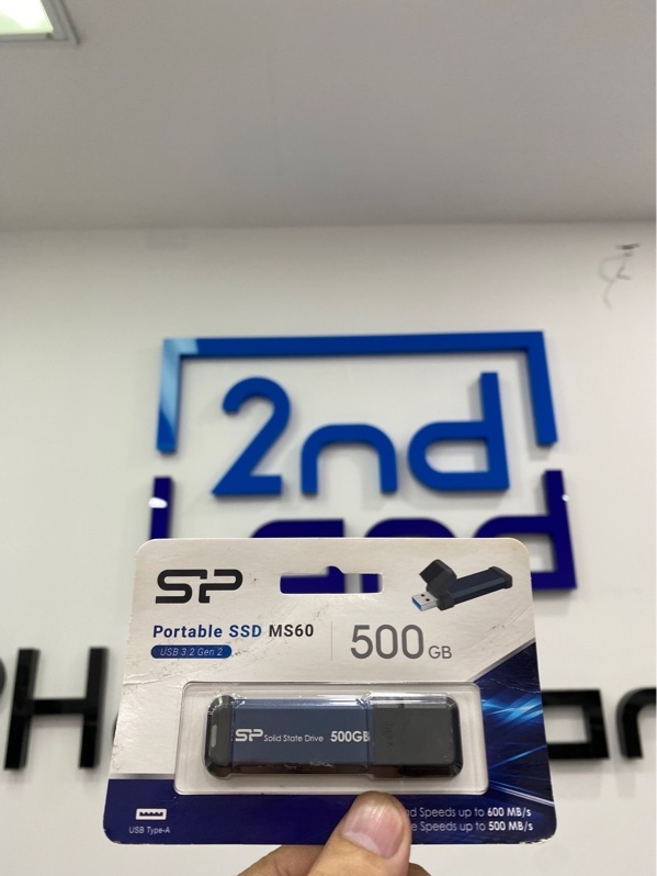 USB Silicon Power Portable SSD MS60 500GB - Newseal