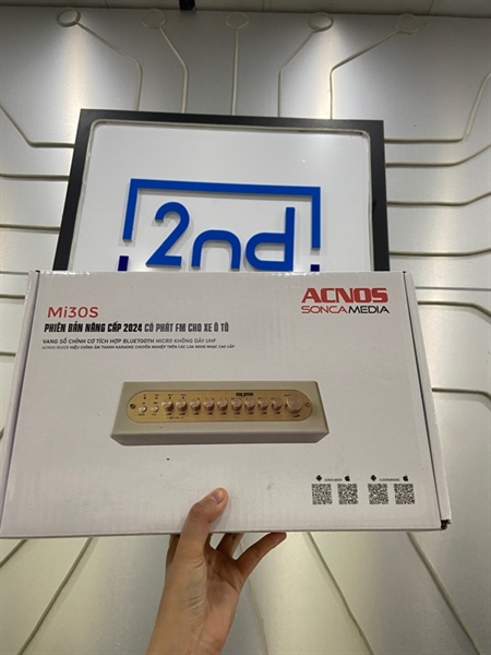 Vang Acnos Mi30S Ver 2 2024 - Màu đen - Ngoại hình: 98% - FullBox