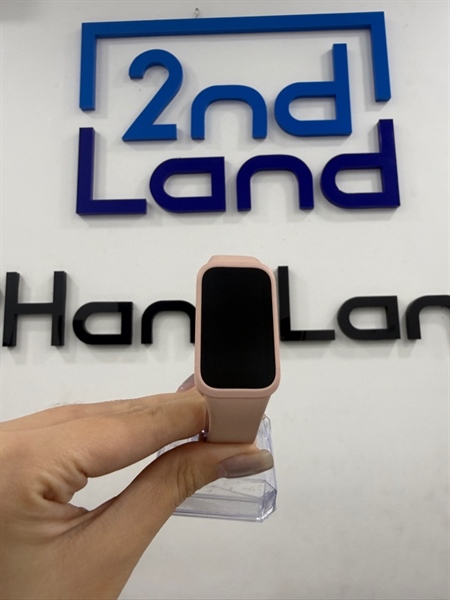 Vòng đeo tay thông minh Xiaomi Smart Band 9 Active - Màu hồng - Ngoại hình 97% - Kính xước dăm - Kèm sạc