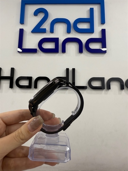 Vòng đeo tay Xiaomi Smart Band 7 pro - Màu đen - Ngoại hình 97% - Kính xước nhiều - Kèm sạc 1
