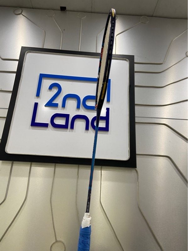 Vợt cầu lông Apacs Ziggle LHI Pro 3 - Màu xanh đen - Ngoại hình: 97% - Trầy khung, cước 3 - Body