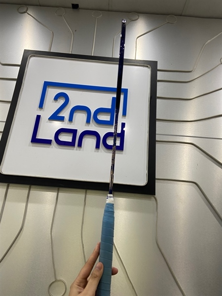 Vợt Cầu Lông Bubadu Hunter 003 - Màu xanh đen - Ngoại hình: 97% - Trầy đốm trên - Body 1