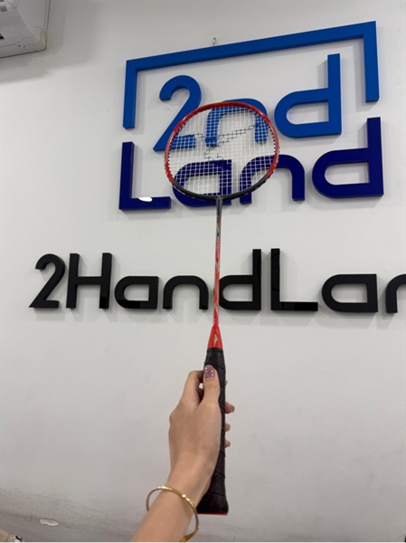 Vợt cầu lông Decathlon Perfly BR 590 Perform - Màu cam đen - Ngoại hình 98% - Body