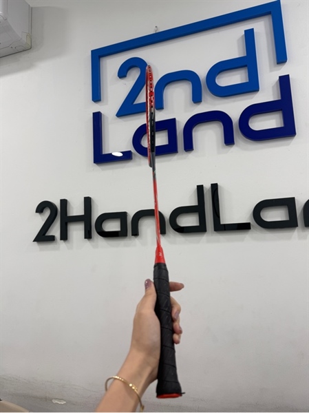 Vợt cầu lông Decathlon Perfly BR 590 Perform - Màu cam đen - Ngoại hình 98% - Body 1